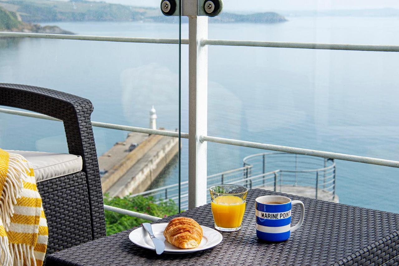Marine Point, Mevagissey - Sensational Cliff Top Views Of Harbour And Bay Εξωτερικό φωτογραφία